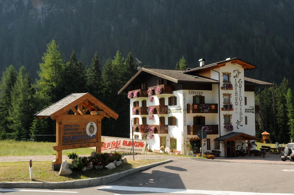 Cesa Edelweiss Living & Spa Campitello di Fassa Exteriör bild
